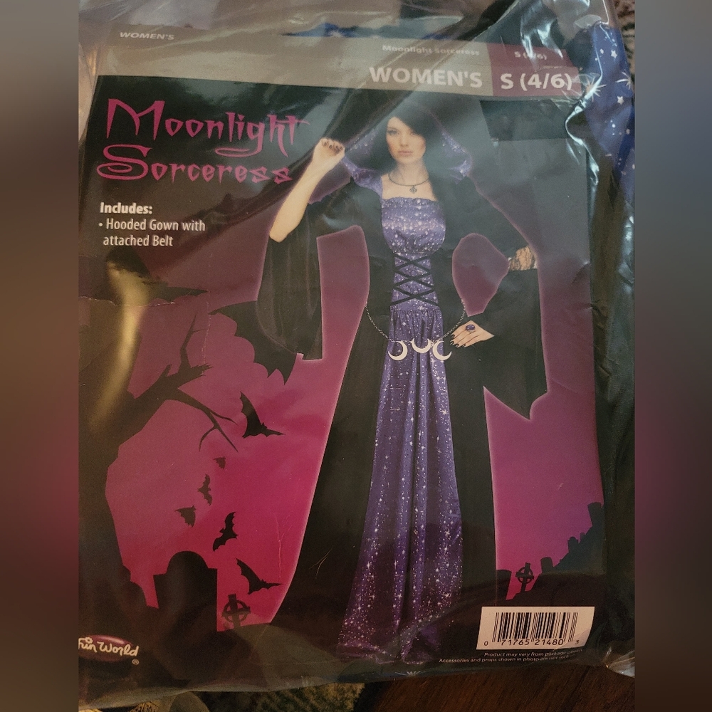 Moonlight Womens Sorceress Halloween Costume For Sale